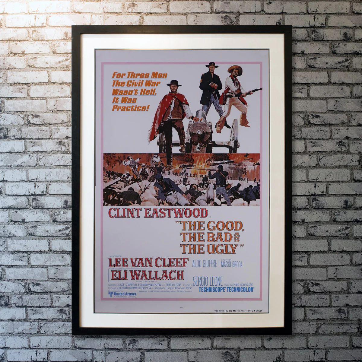 The Good, The Bad and The Ugly, Unframed Poster, 1980r

A bounty hunting scam joins two men in an uneasy alliance against a third in a race to find a fortune in gold buried in a remote cemetery.

Year: 1980
Nationality: United States
Condition: