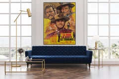 The Good The Bad The Ugly 1968 French Grande Film Poster, Jean Mascii