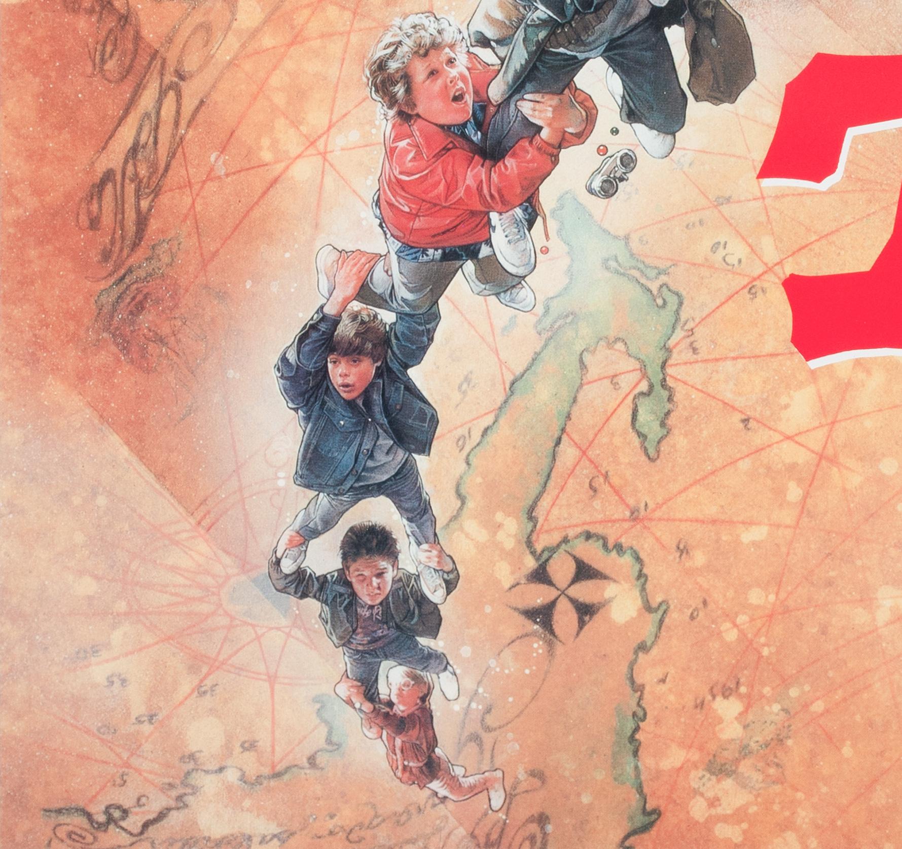 The Goonies 1985 Japanese B2 Film Poster, Drew Struzan For Sale 2