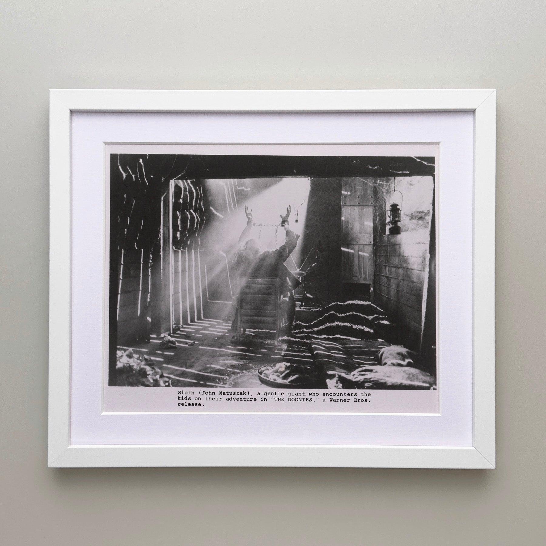 Américain The Goonies 1985 Publicity Film Movie Press Still Framed en vente