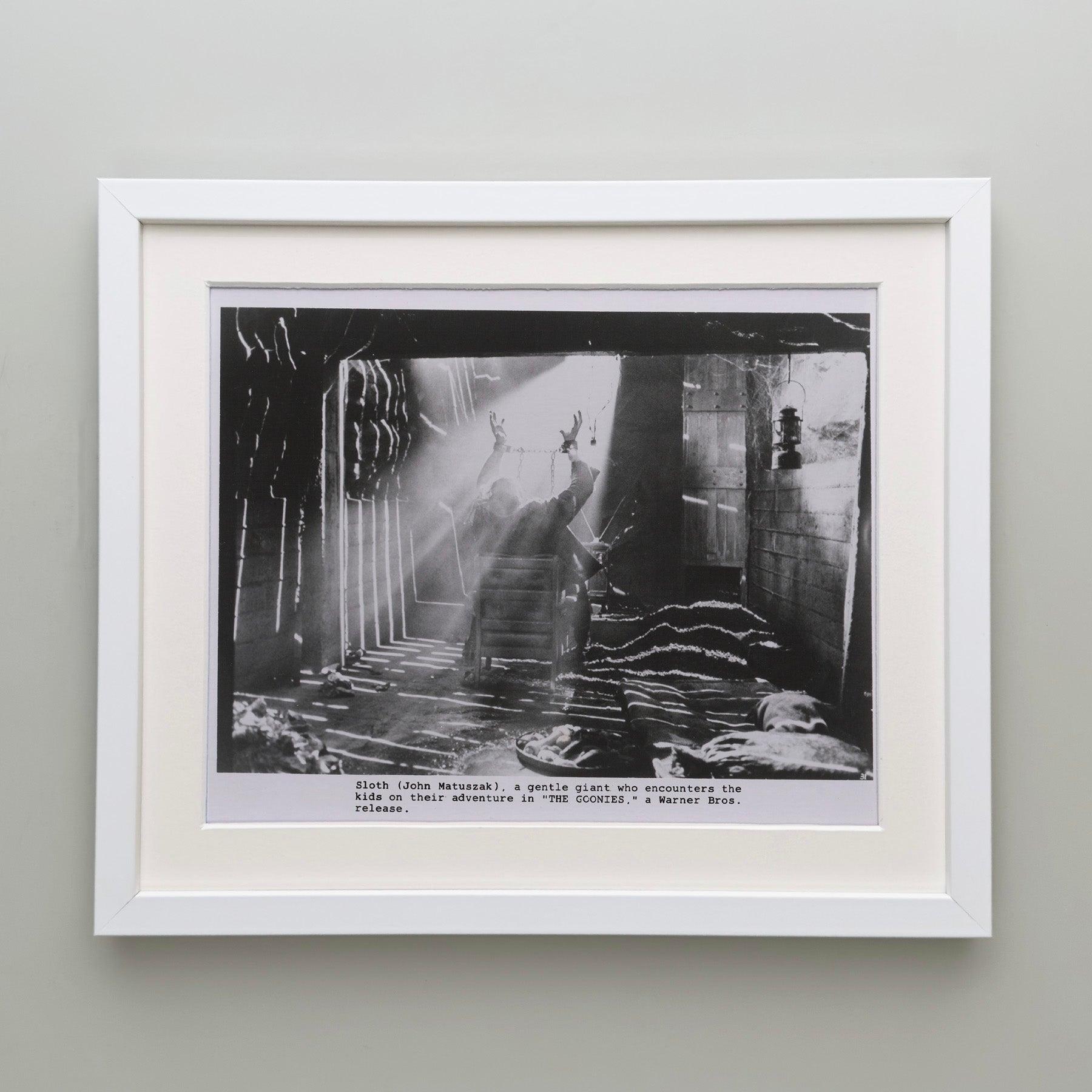 The Goonies 1985 Publicity Film Movie Press Still Framed Excellent état - En vente à Bath, Somerset