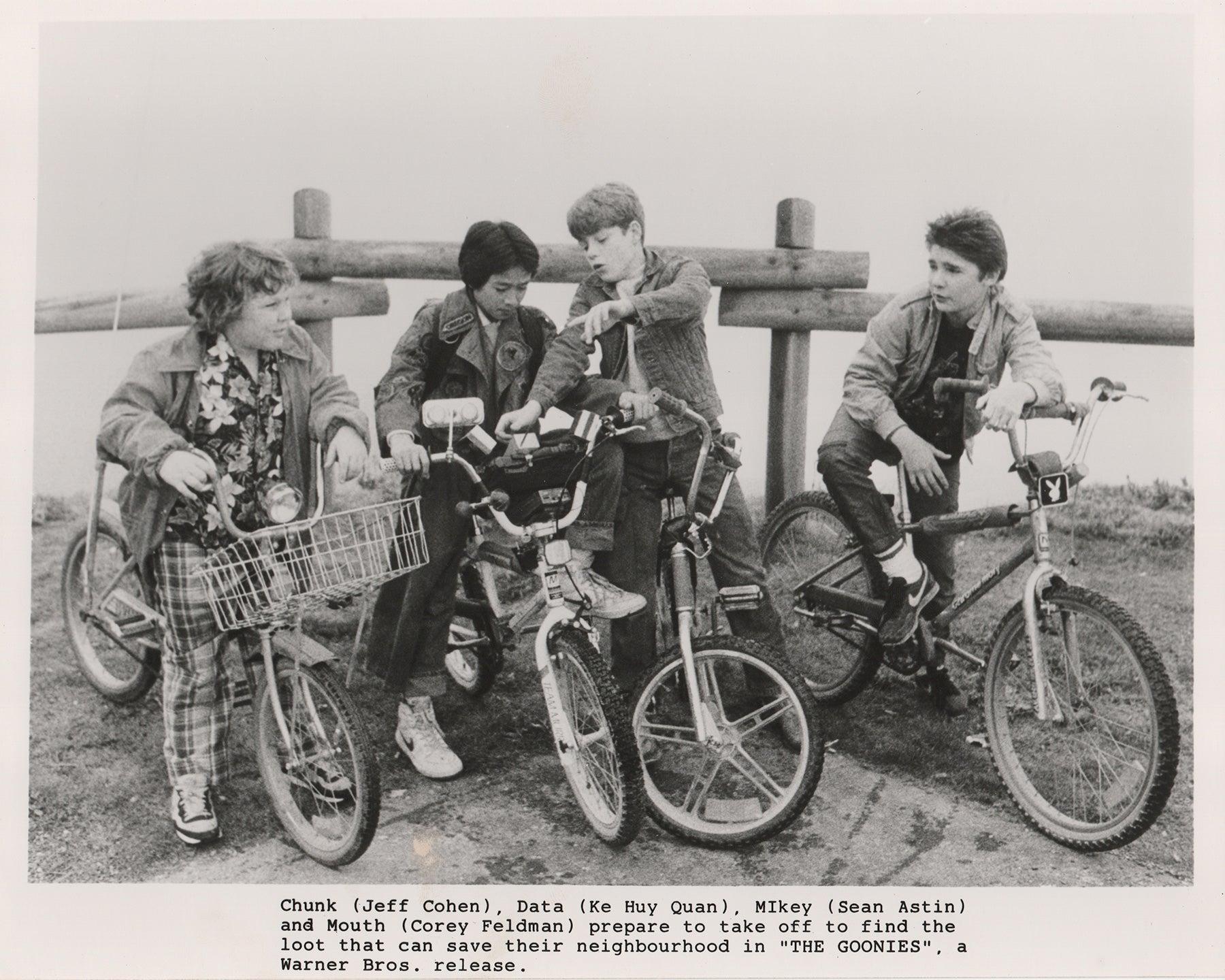 Paper The Goonies 1985 Publicity Film Movie Press Still Framed For Sale