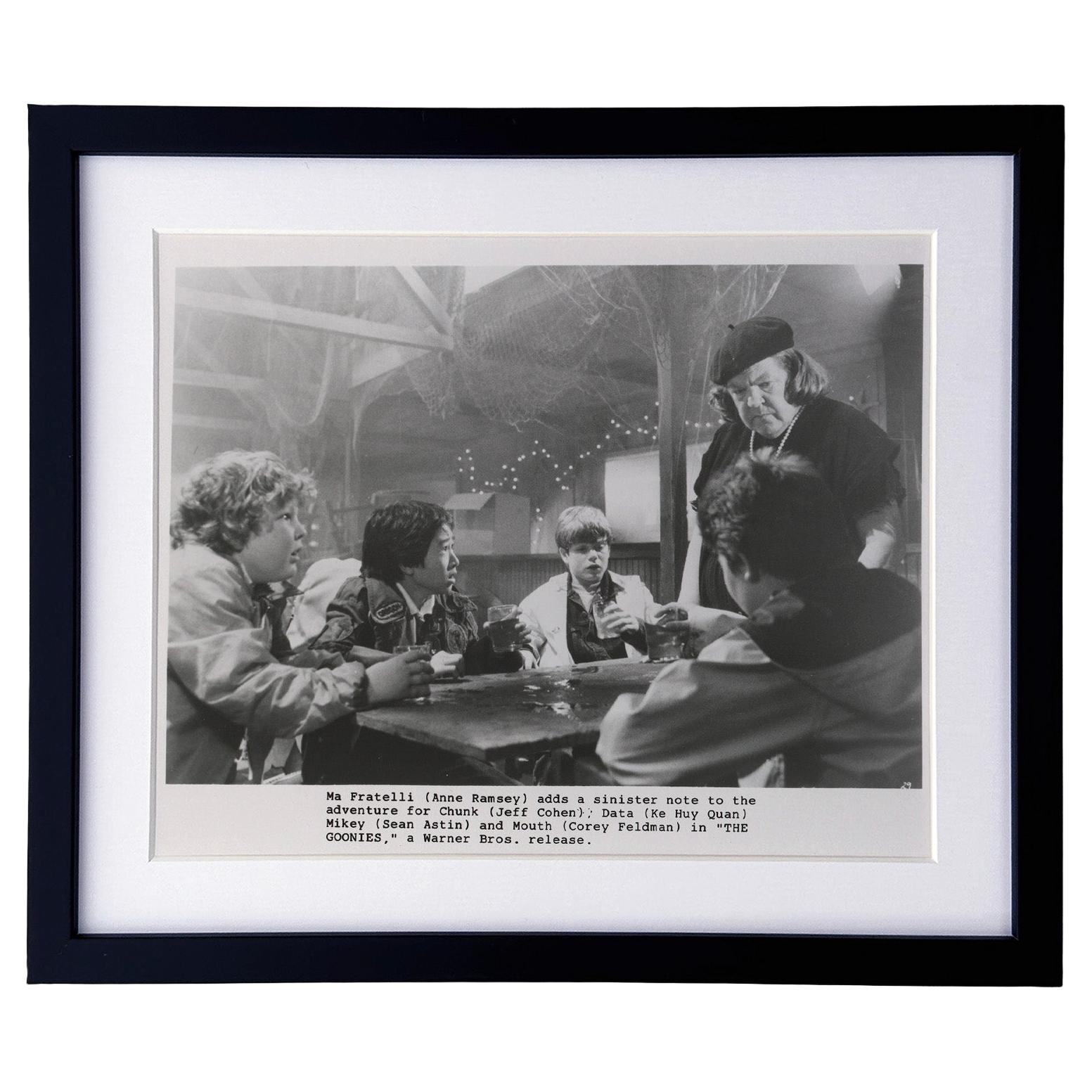 Die Goonies 1985 Werbung Film Film Presse Standbild Gerahmt