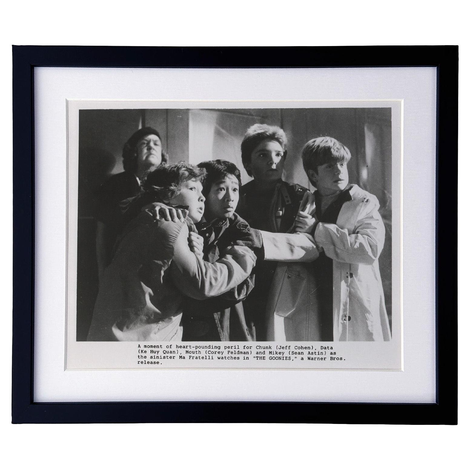 Die Goonies 1985 Werbung Film Film Presse Standbild Gerahmt