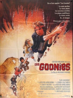 Locandina originale di “I Goonies” (versione francese), 1985