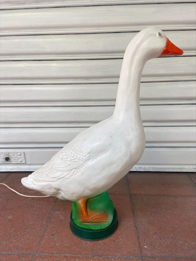 Vintage gladys 2024 goose lamp