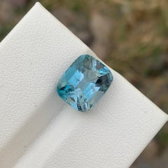 The Gorgeous Color Loose Natural Blue Bicolor Tourmaline Gemstone 7.50 Carats