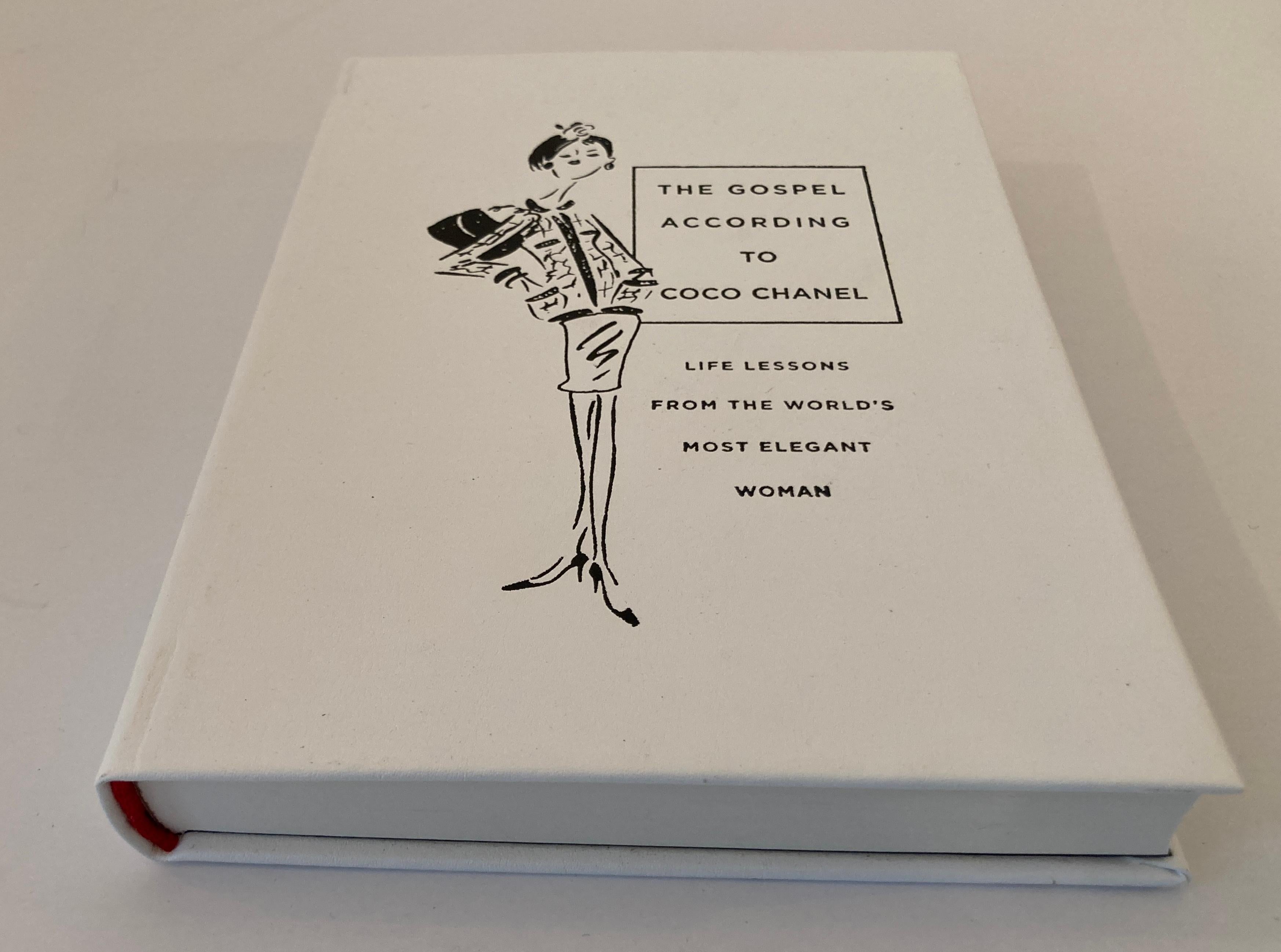 The Gospel According to Coco Chanel - Book In Good Condition For Sale In North Hollywood, CA