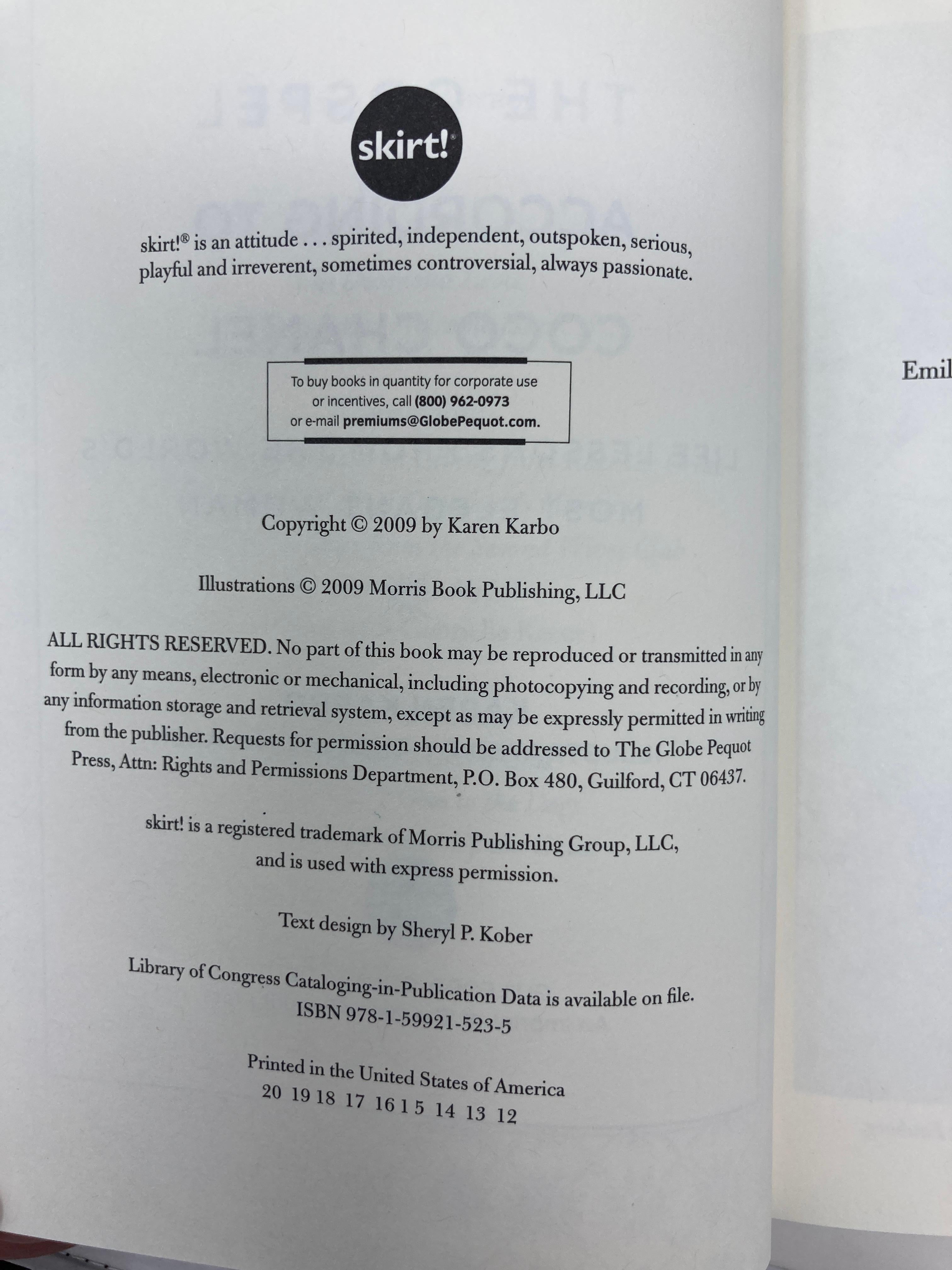 The Gospel According to Coco Chanel - Book 2