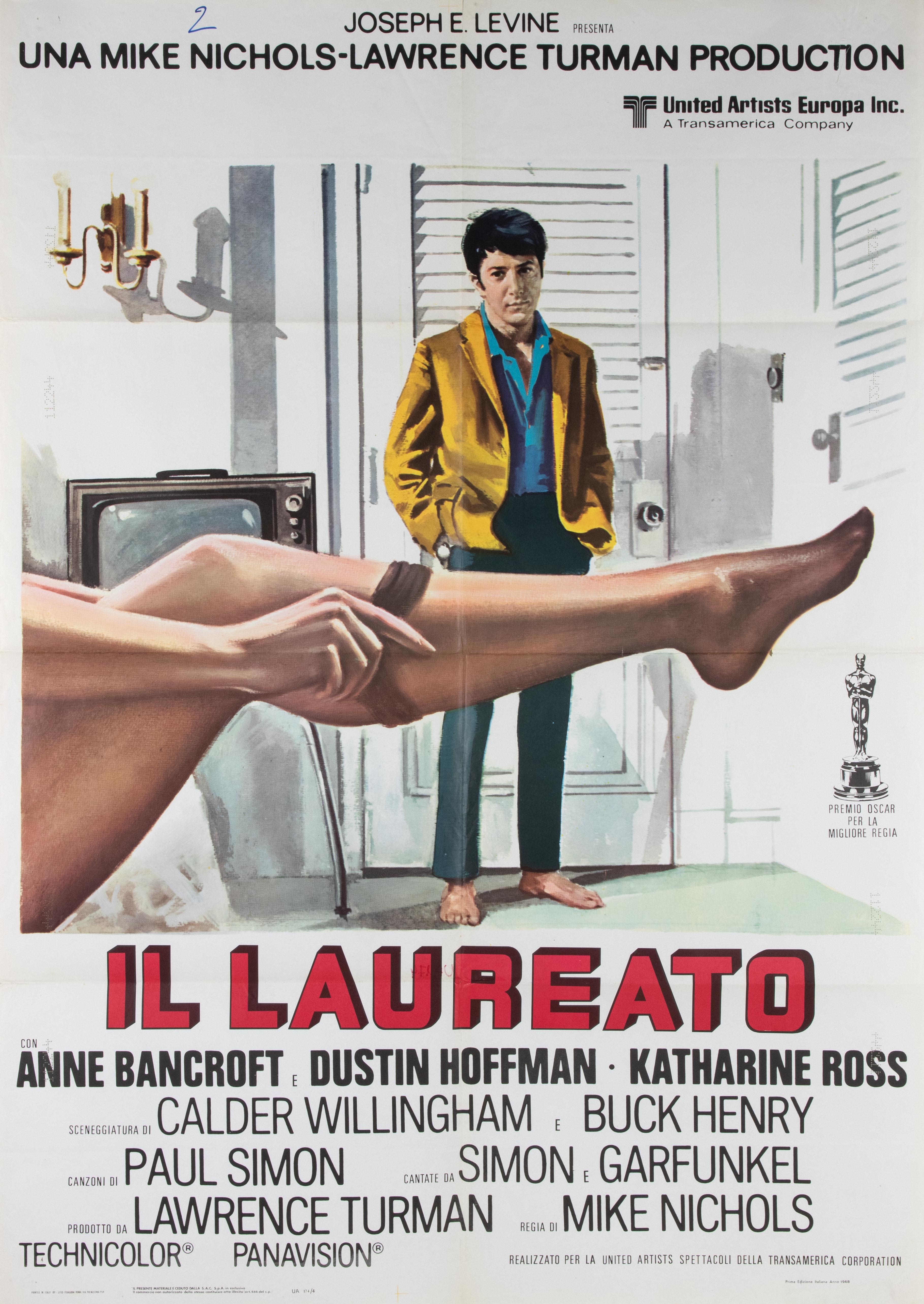 Carta Il laureato (1967, Italia) in vendita