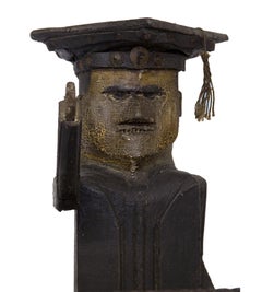 "The Graduate" Masterpiece Tramp Art Carving