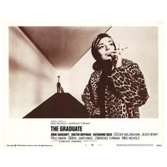 'The Graduate' Original Vintage US Lobby Card Movie Poster, 1967