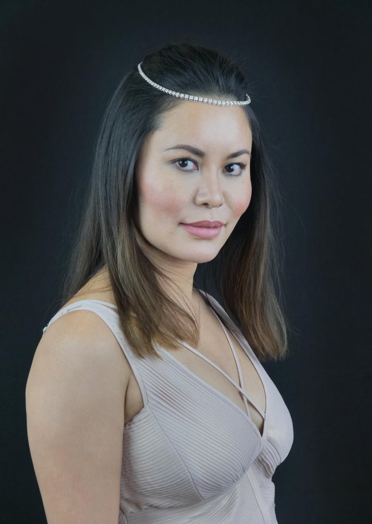 Graduated Rivière Diamond, Classic Single Strand Eternity Necklace