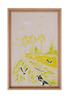 Grainfield in Four Seasons 4 unique silkscreen prints