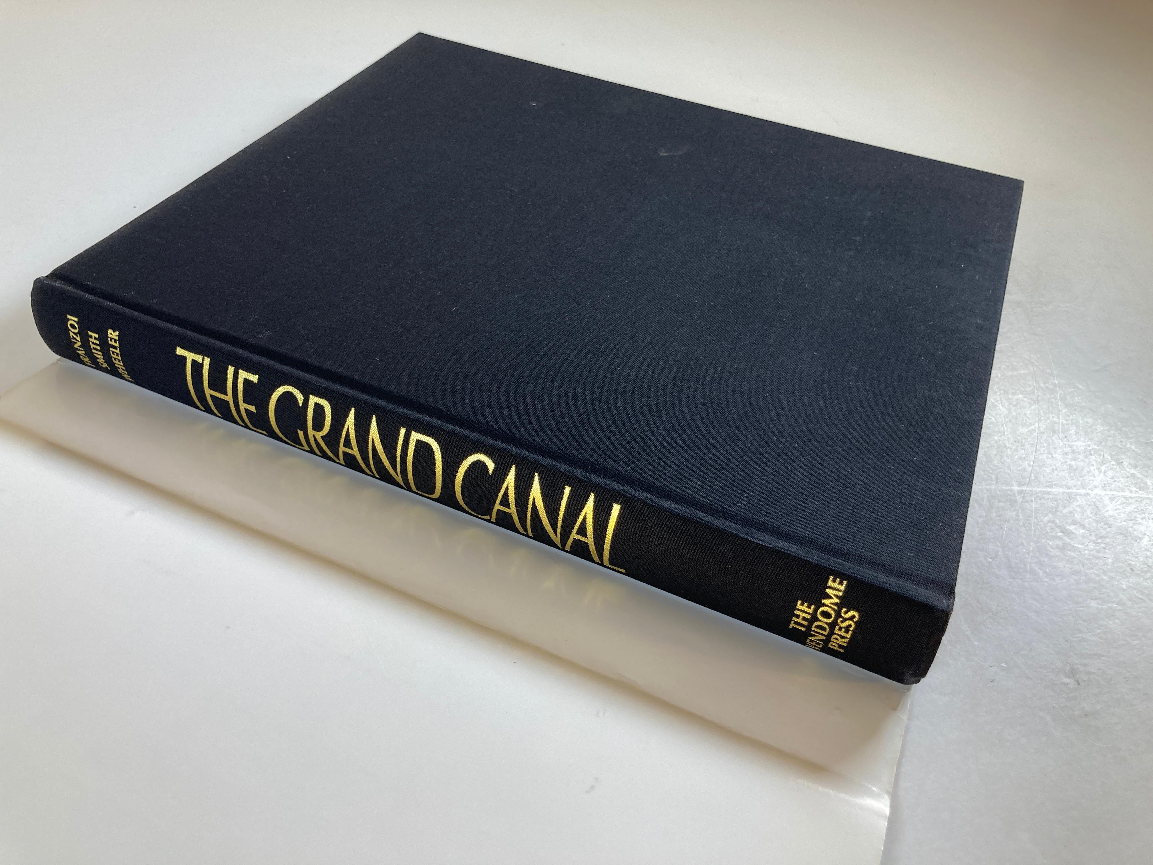 The Grand Canal by Umberto Franzoi Hardcover Coffee Table Book In Good Condition In North Hollywood, CA