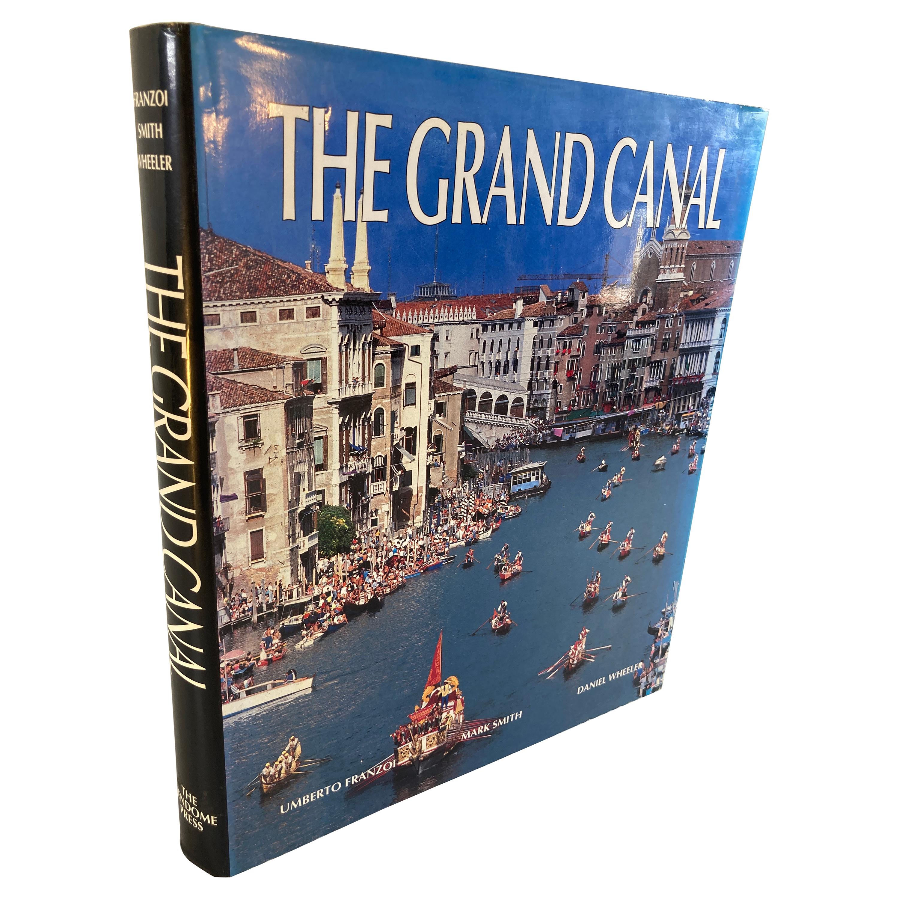 The Grand Canal by Umberto Franzoi Hardcover Coffee Table Book