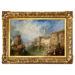 Antique "The Grand Canal, Venice" by James Holland