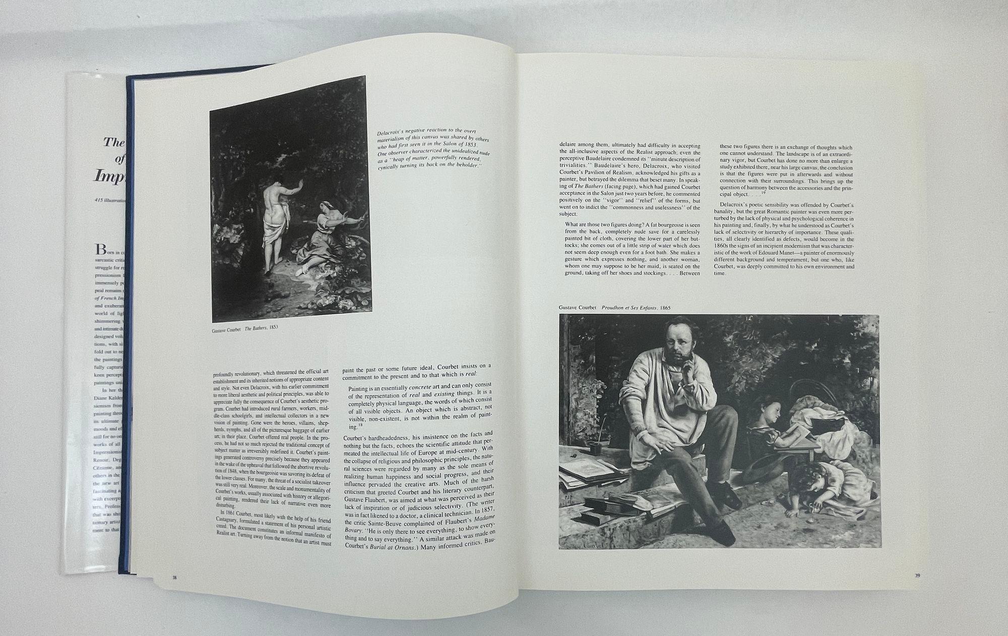 The Great Book of French Impressionism by Diane Kelder Ed. 1980 For Sale 2