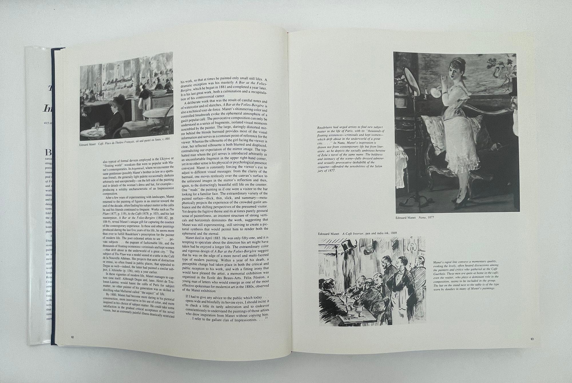The Great Book of French Impressionism by Diane Kelder Ed. 1980 For Sale 3