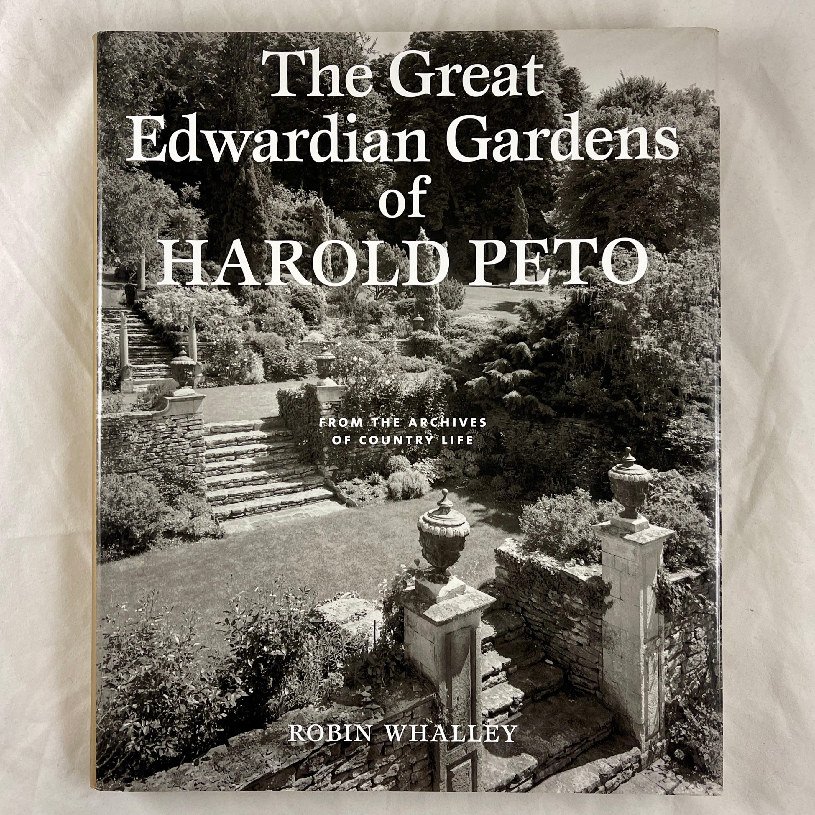 The Great Edwardian Gardens of Harold Peto, Hardcover Book –2007 2