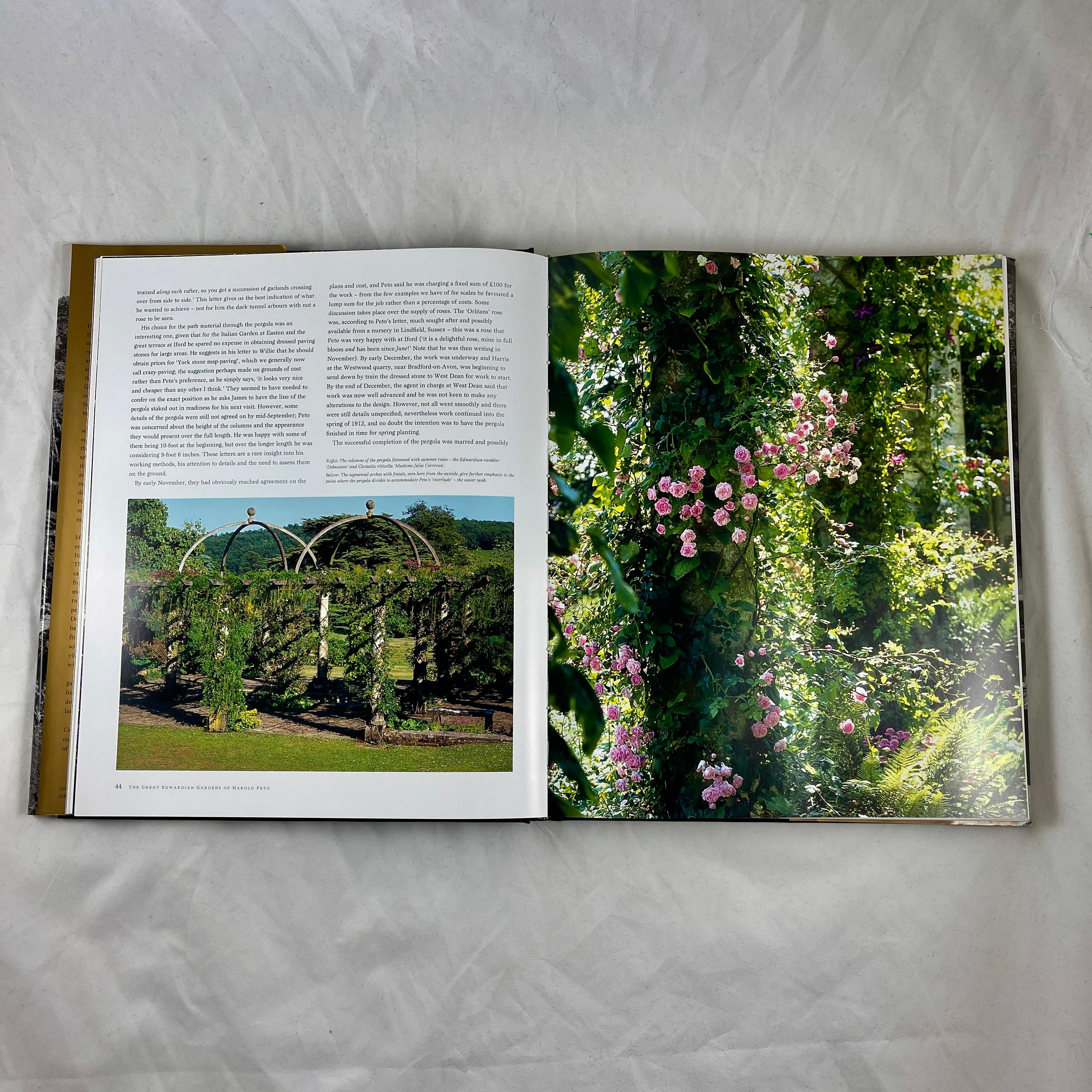 English The Great Edwardian Gardens of Harold Peto, Hardcover Book –2007