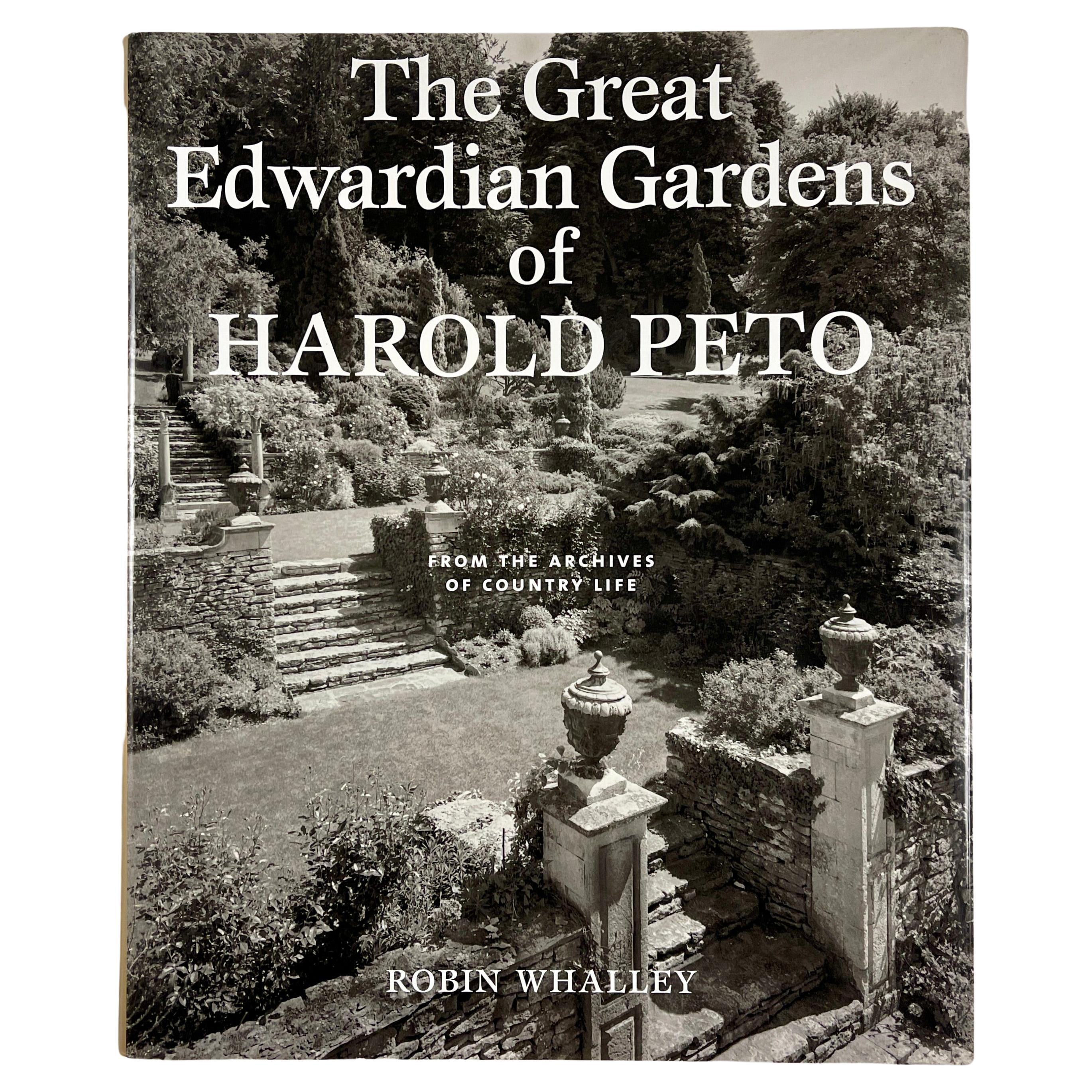The Great Edwardian Gardens of Harold Peto, Hardcover Book –2007 For Sale  at 1stDibs