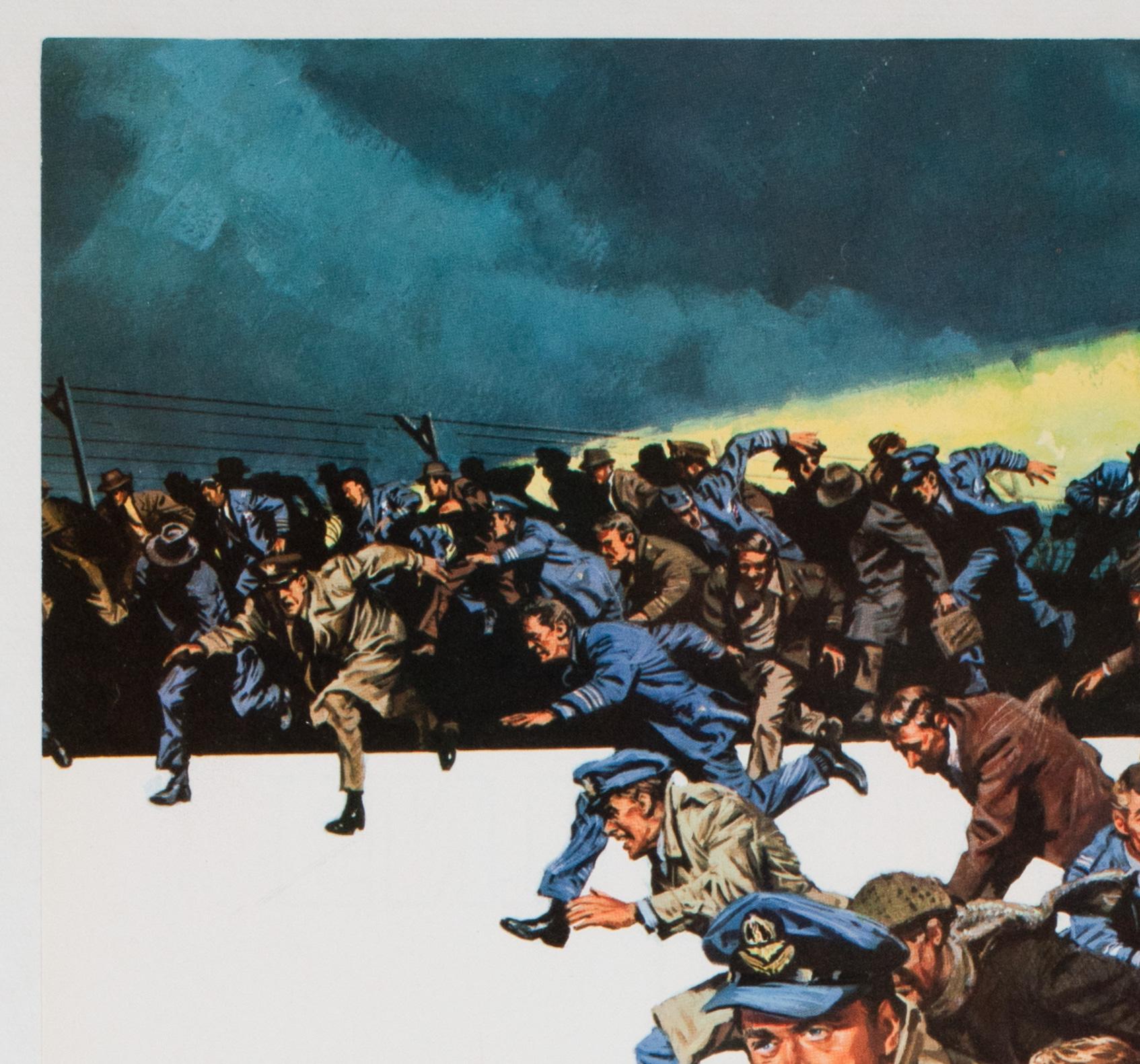 American The Great Escape 1963 Promo Brochure Poster, Frank McCarthy For Sale