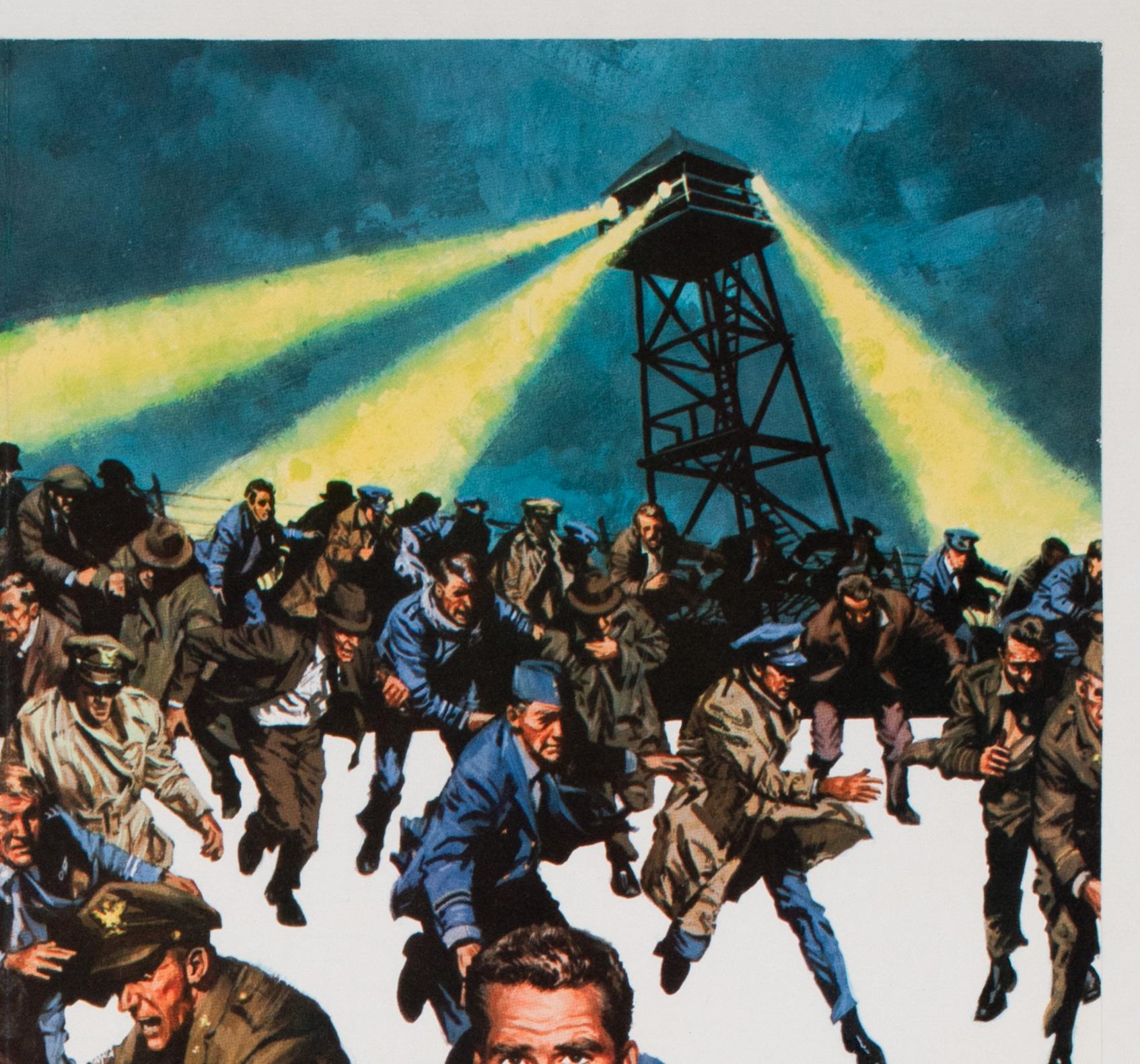 The Great Escape 1963 Promo Brochure Poster, Frank McCarthy In Excellent Condition For Sale In Bath, Somerset