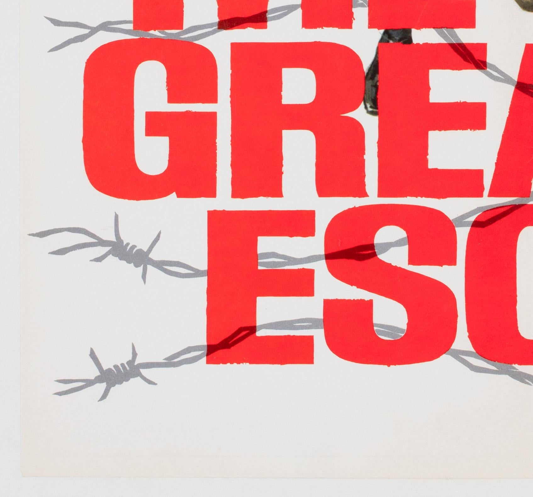 The Great Escape 1963 Promo Brochure Poster, Frank McCarthy For Sale 1