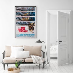 The Great Escape R1980 US International Film Poster, Frank McCarthy