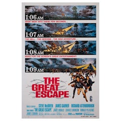 The Great Escape R1980 US International Film Poster, Frank McCarthy