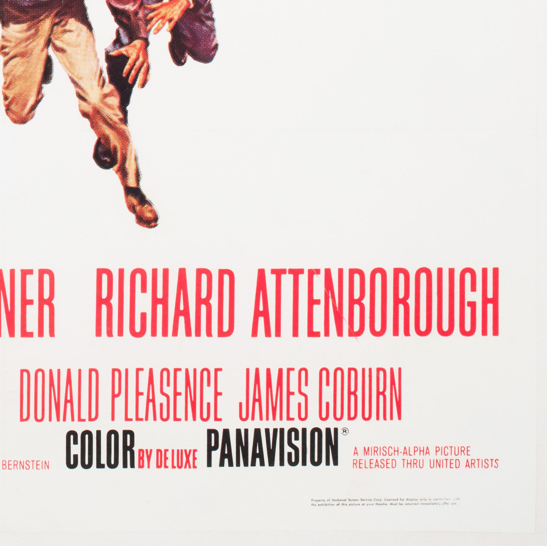 Affiche américaine du film « The Great Escape », Frank McCarthy, 1963 en vente 2