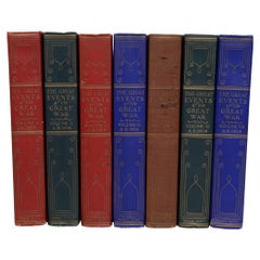 The Great Events of Great War in 7 Volumes Complete, First Edition