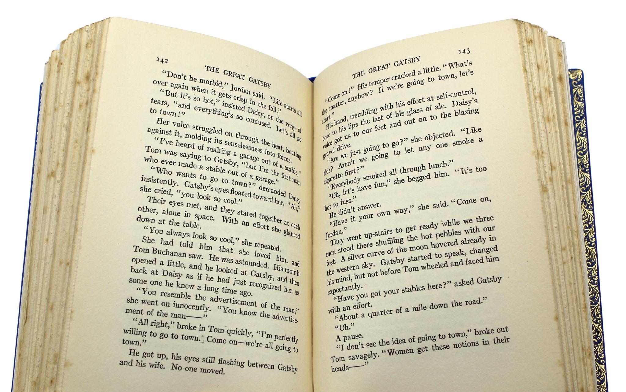 Il Grande Gatsby di F. Scott Fitzgerald, prima edizione, primo numero, 1925 1