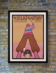 'The Great Gatsby' Polish Film Poster, 1975