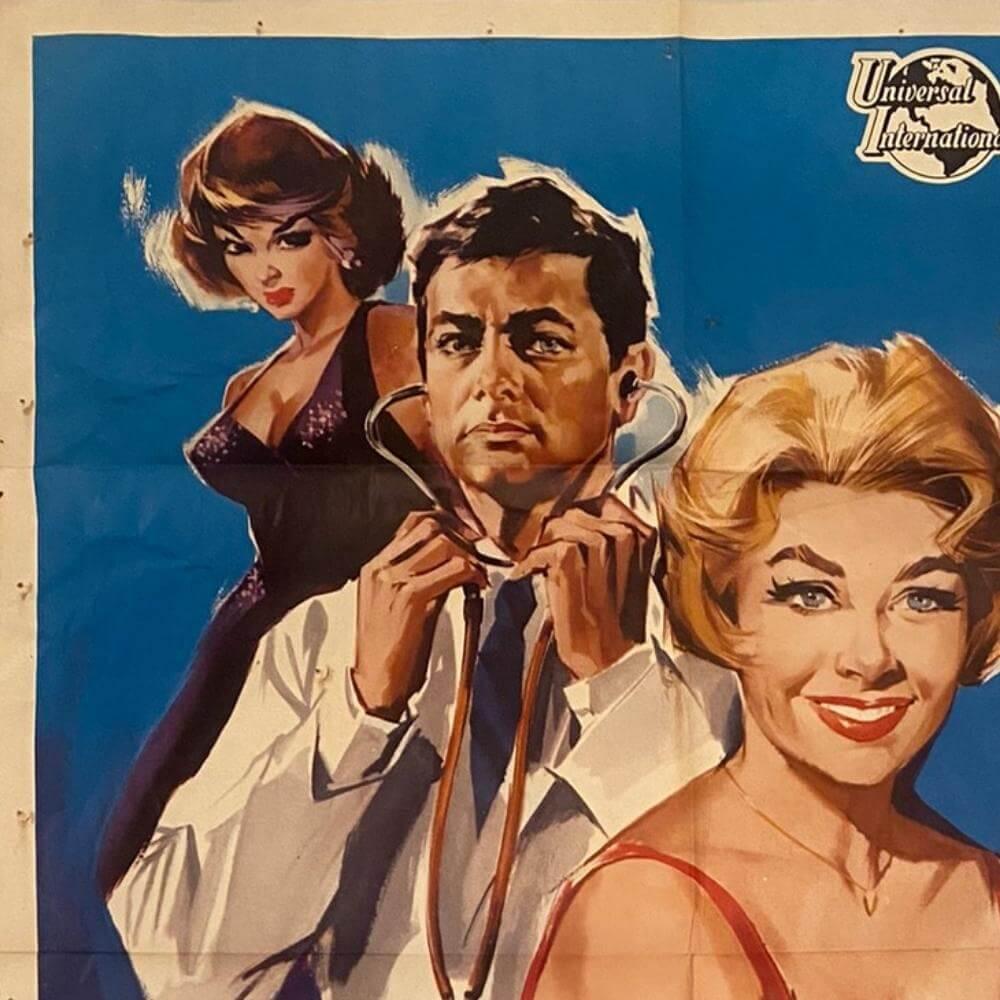 The Great Impostor - riesiges italienisches Filmplakat, Erstausgabe von 1962 (Papier)