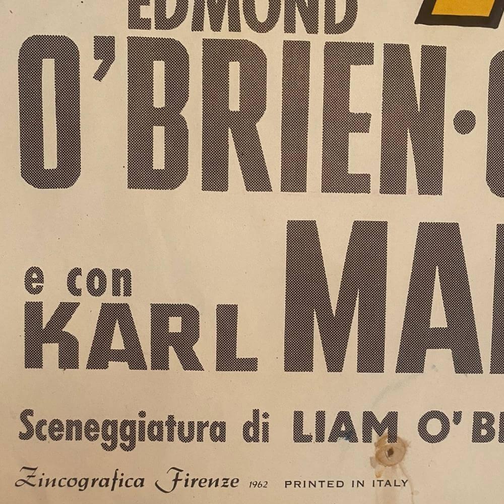 The Great Impostor - huge Italian movie poster first edition from 1962 2