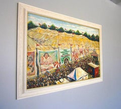 "the Greatest Show on Earth" by American Artist Dennis Neville