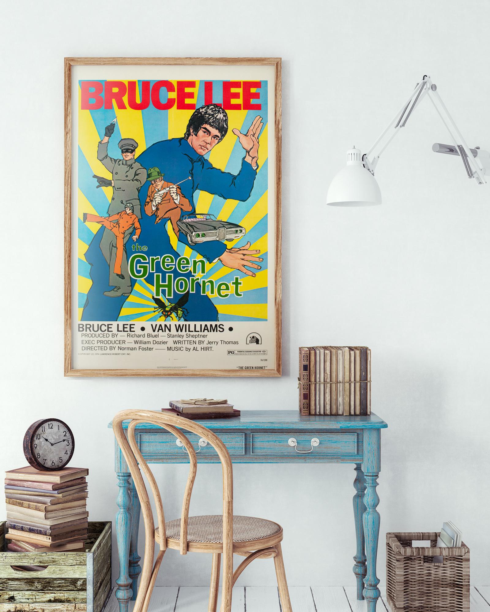 Le frelon vert 1974 US 1 feuille poster de film style titre vert

Fantastique affiche de film originale américaine pour le ré-emballage de 1974 de la série télévisée Le frelon vert, avec le seul et unique Bruce Lee dans le rôle de Kato. Dans le