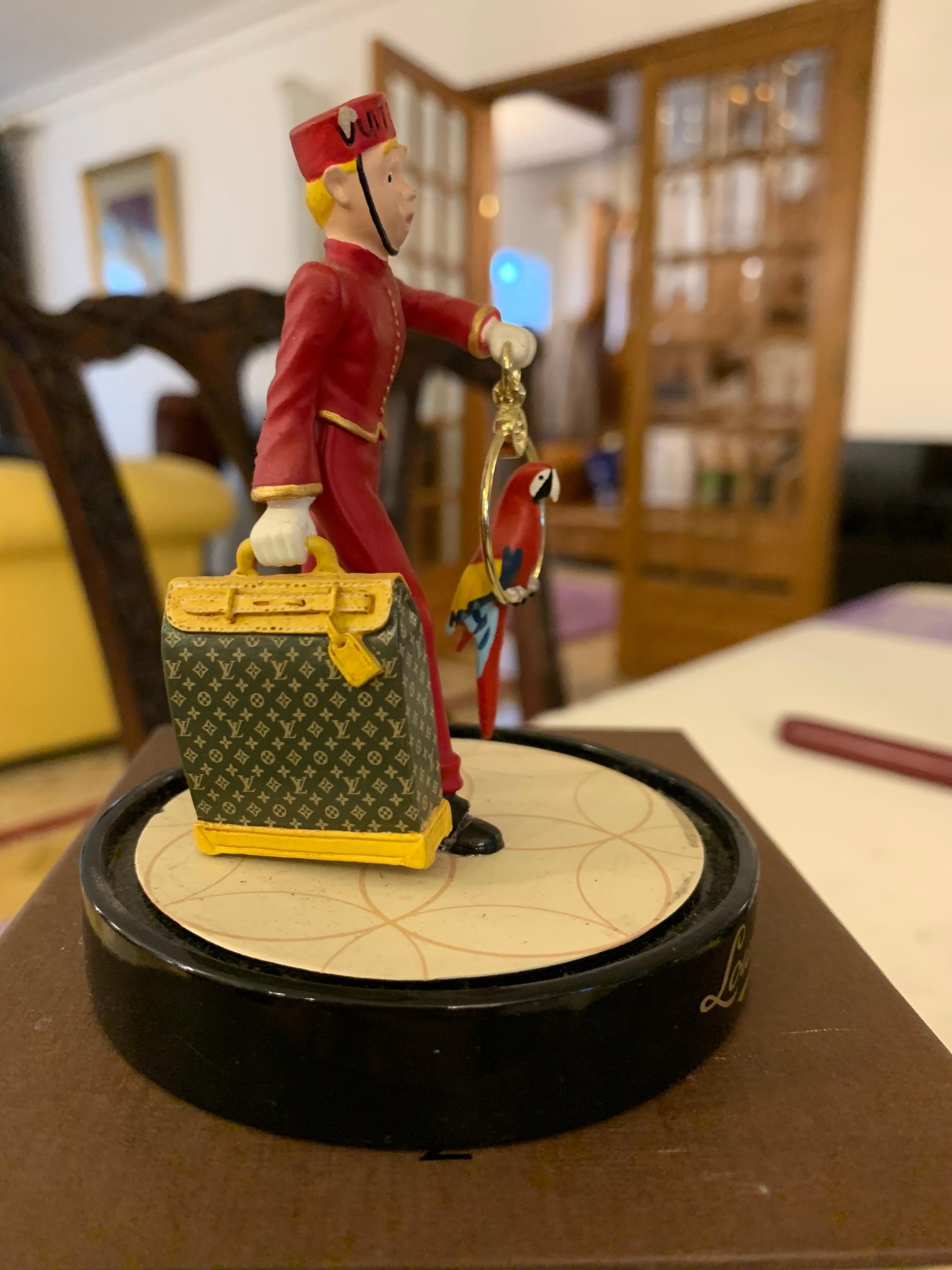 Rare limted edition of Louis Vuitton figurine called 