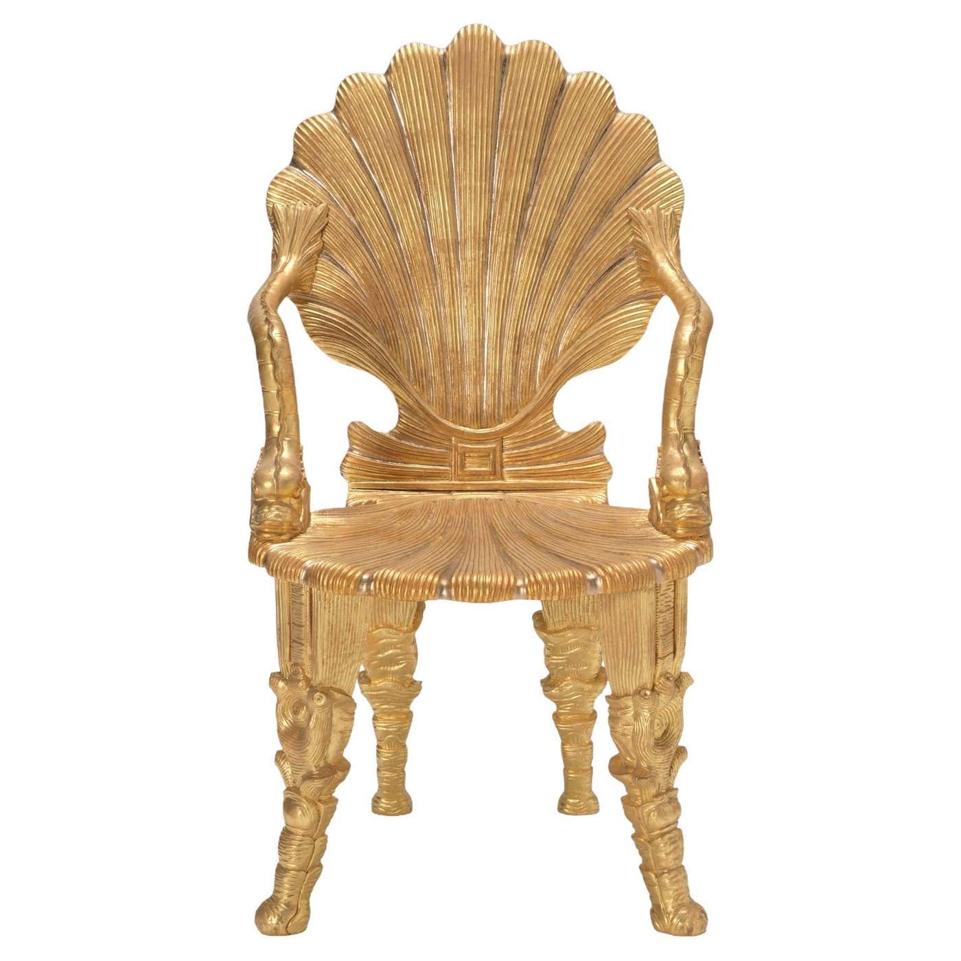 Scallop Shell Chair The Grotto Chair For Sale at 1stDibs