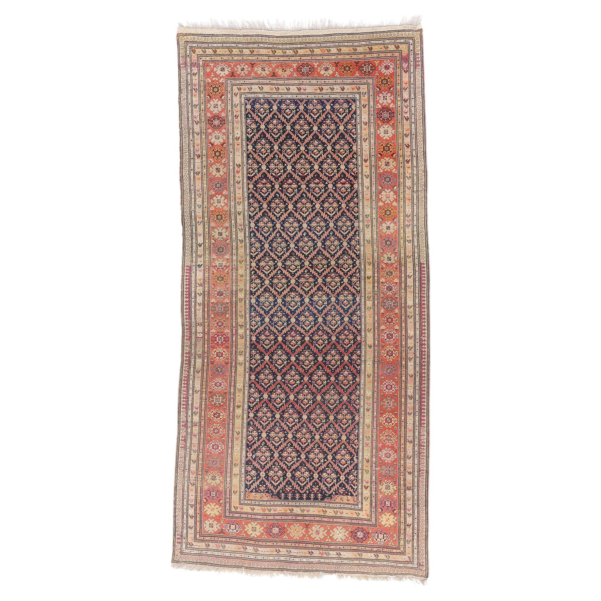 The Guardian Lattice: Late 19th Century Karabakh Masterpiece of Refined Nobility For Sale