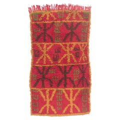 The Guardian Legacy: A Vintage Moroccan Boujad Masterpiece of Amazigh Heritage