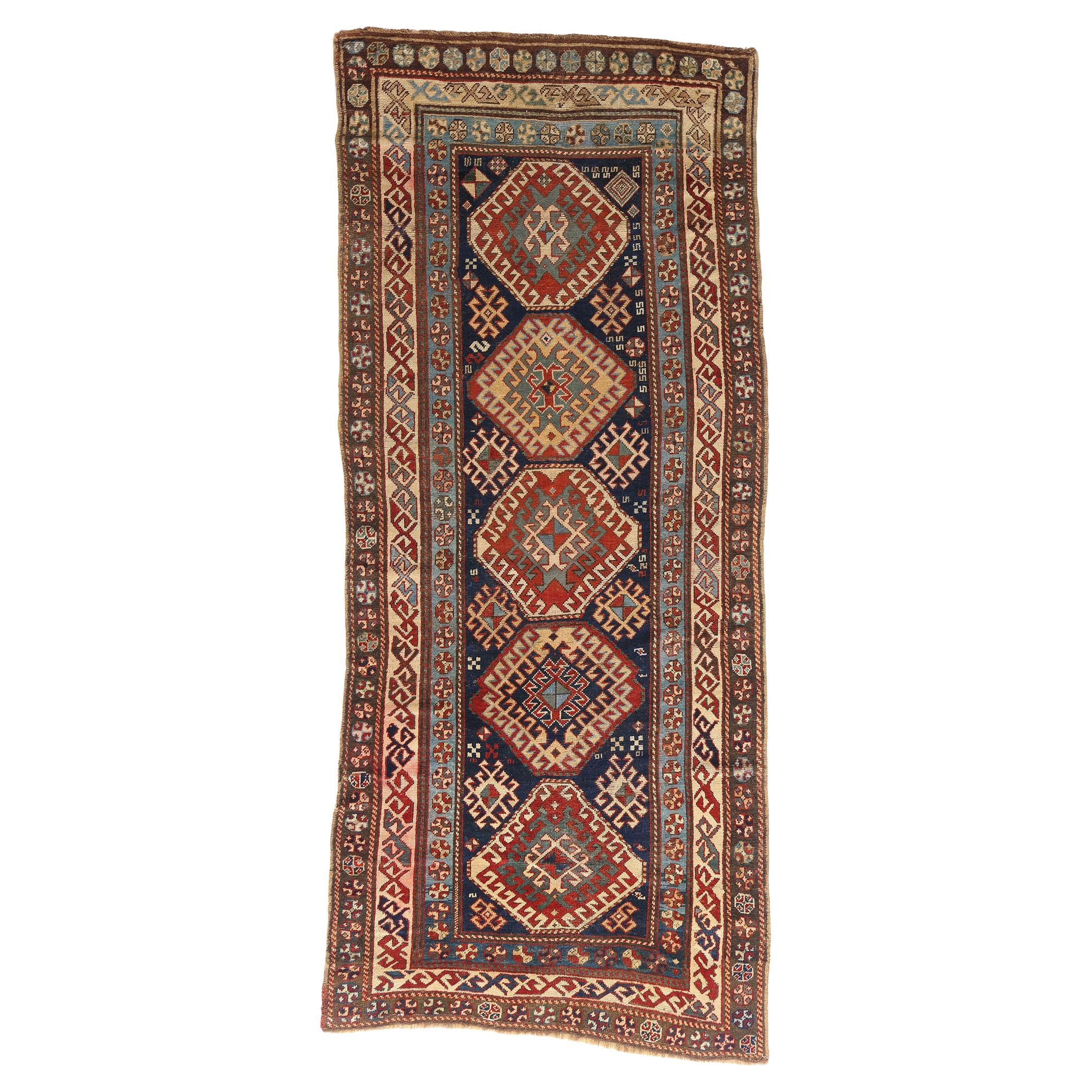 The Guardian of the Highlands: A Late 19th Century Caucasian Kazak Masterpiece