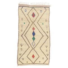 The Guardian's Legacy: A Vintage Azilal Moroccan Masterpiece of Sacred Lineage