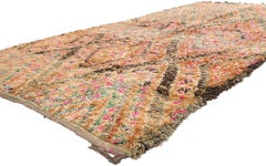 The Guardian's Path: A Vintage Beni M'Guild Moroccan Masterpiece of Lineage