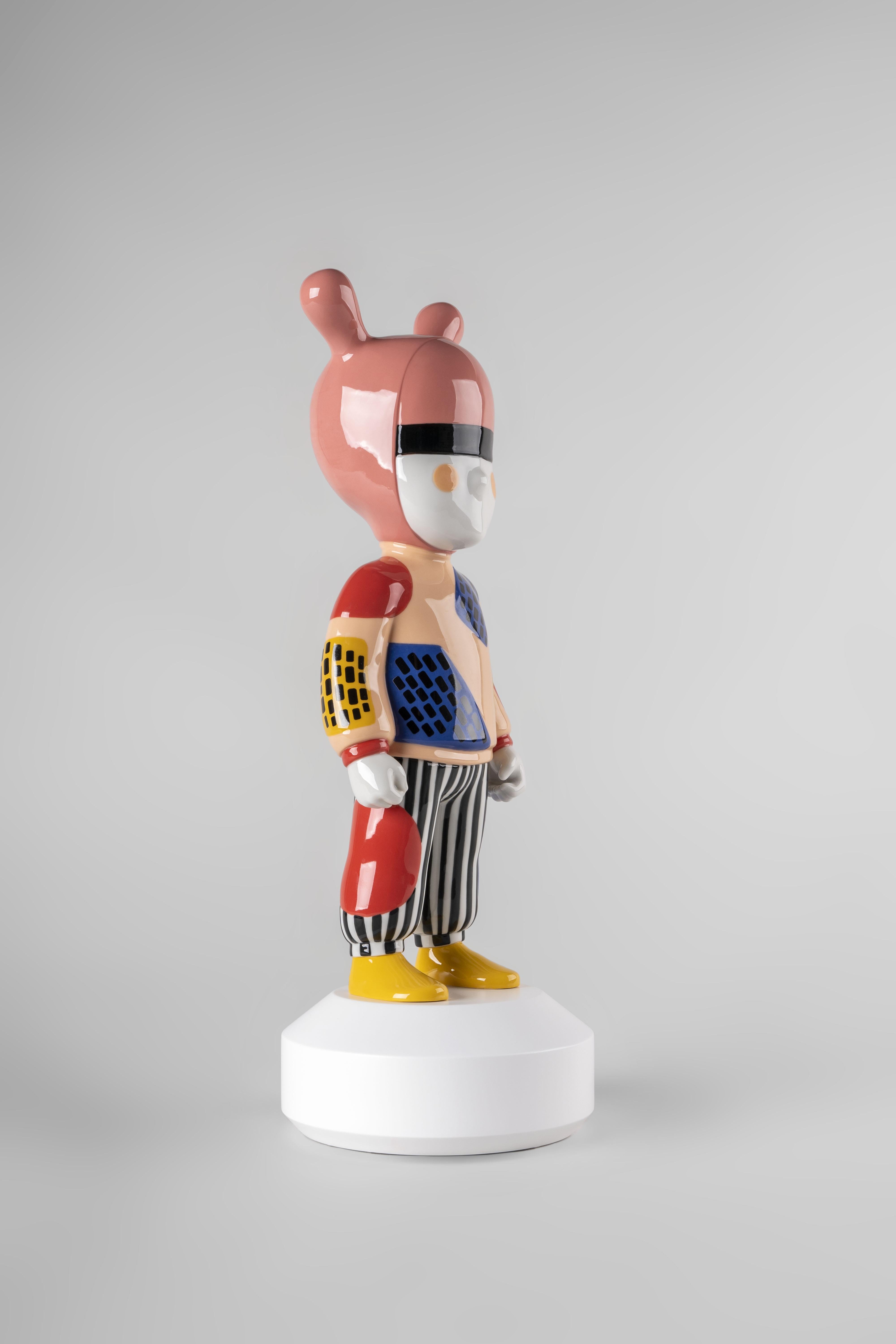 Hand-Crafted The Guest by Camille Walala - Big Sculpture. Limited Edition For Sale