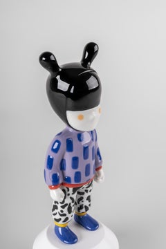 El Huésped de Camille Walala - Pequeña Escultura. Edición numerada