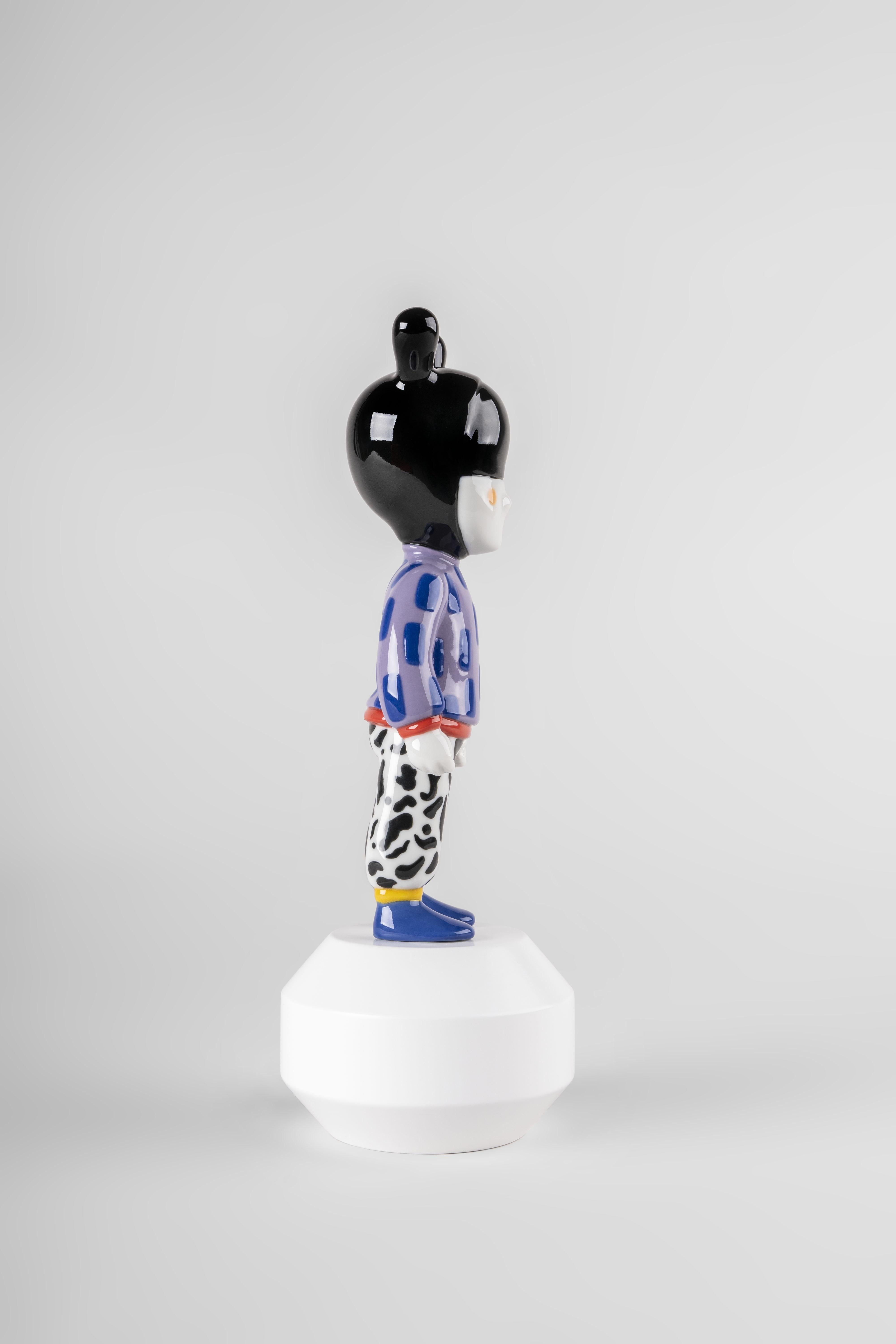 Hand-Crafted The Guest by Camille Walala - Little Sculpture. Numbered edition For Sale