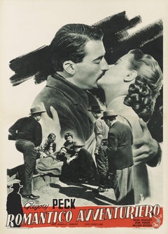 "The Gunfighter or Romantico Avventuriero" Film Poster